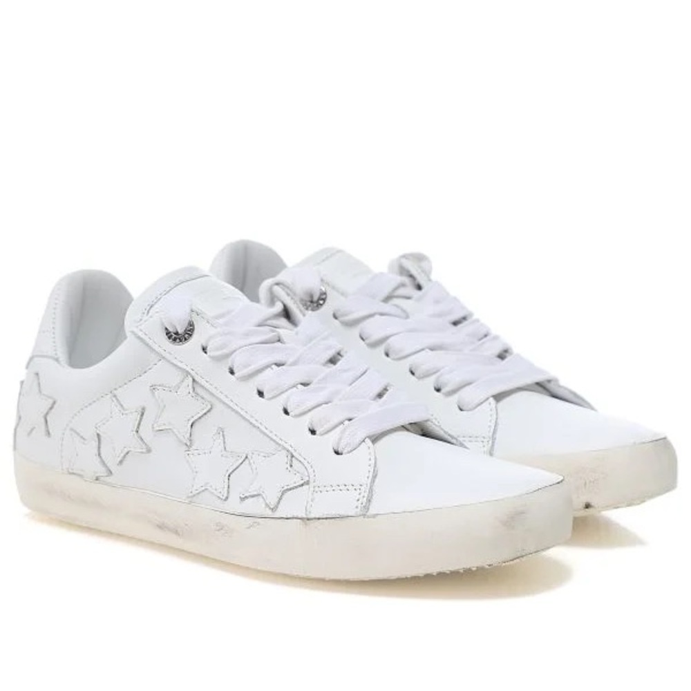 COPY - Zadig Voltaire leather lace up sneakers.  Worn twice. Perfect condition